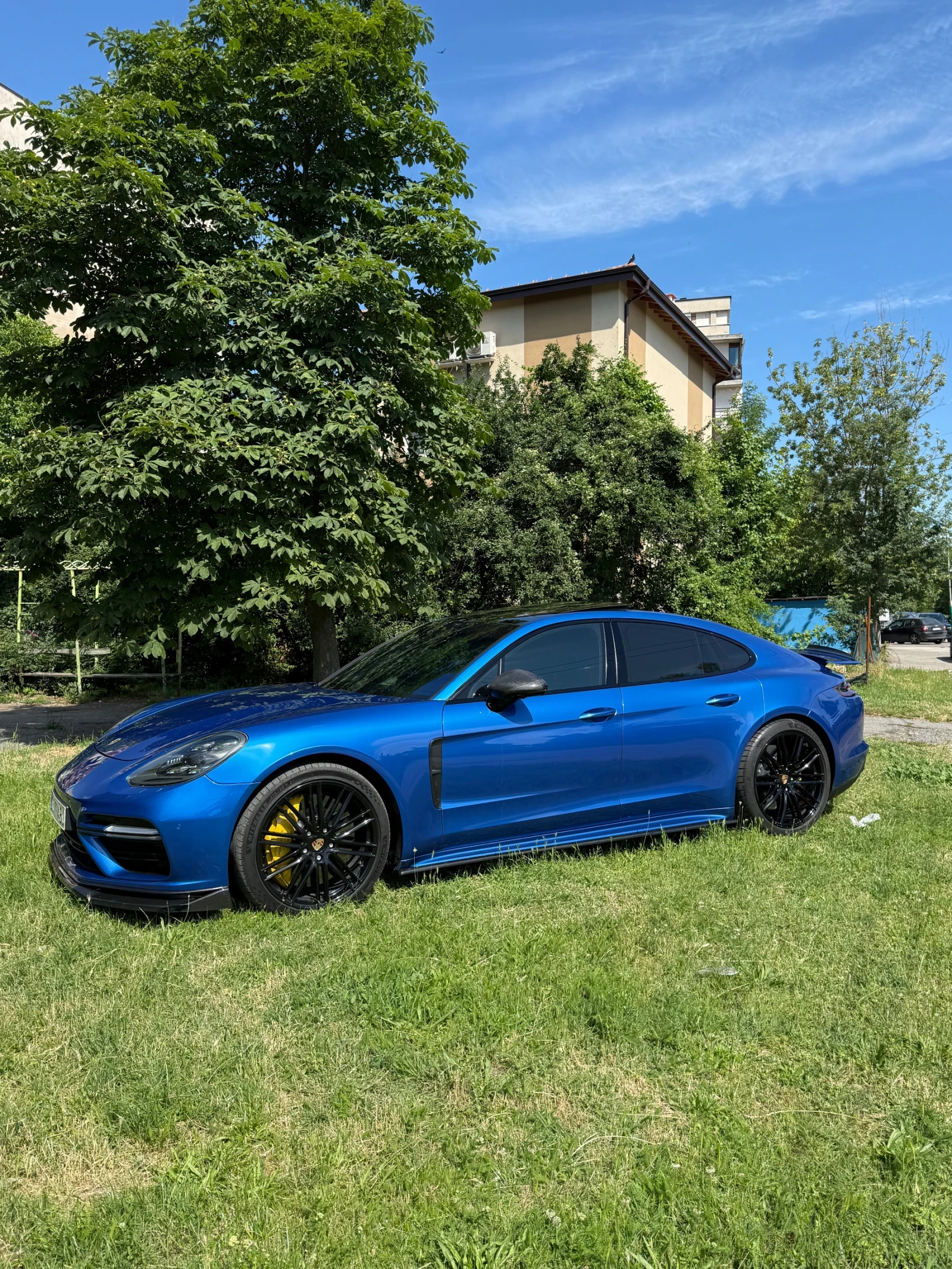 Porsche Panamera Turbo carbon ceramic brake Гаранционен до 2027 , снимка 7 - Автомобили и джипове - 54992134