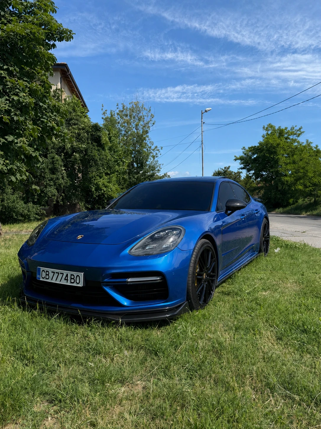 Porsche Panamera БАРТЕРcarbon ceramic brake Гаранционен до 2027 