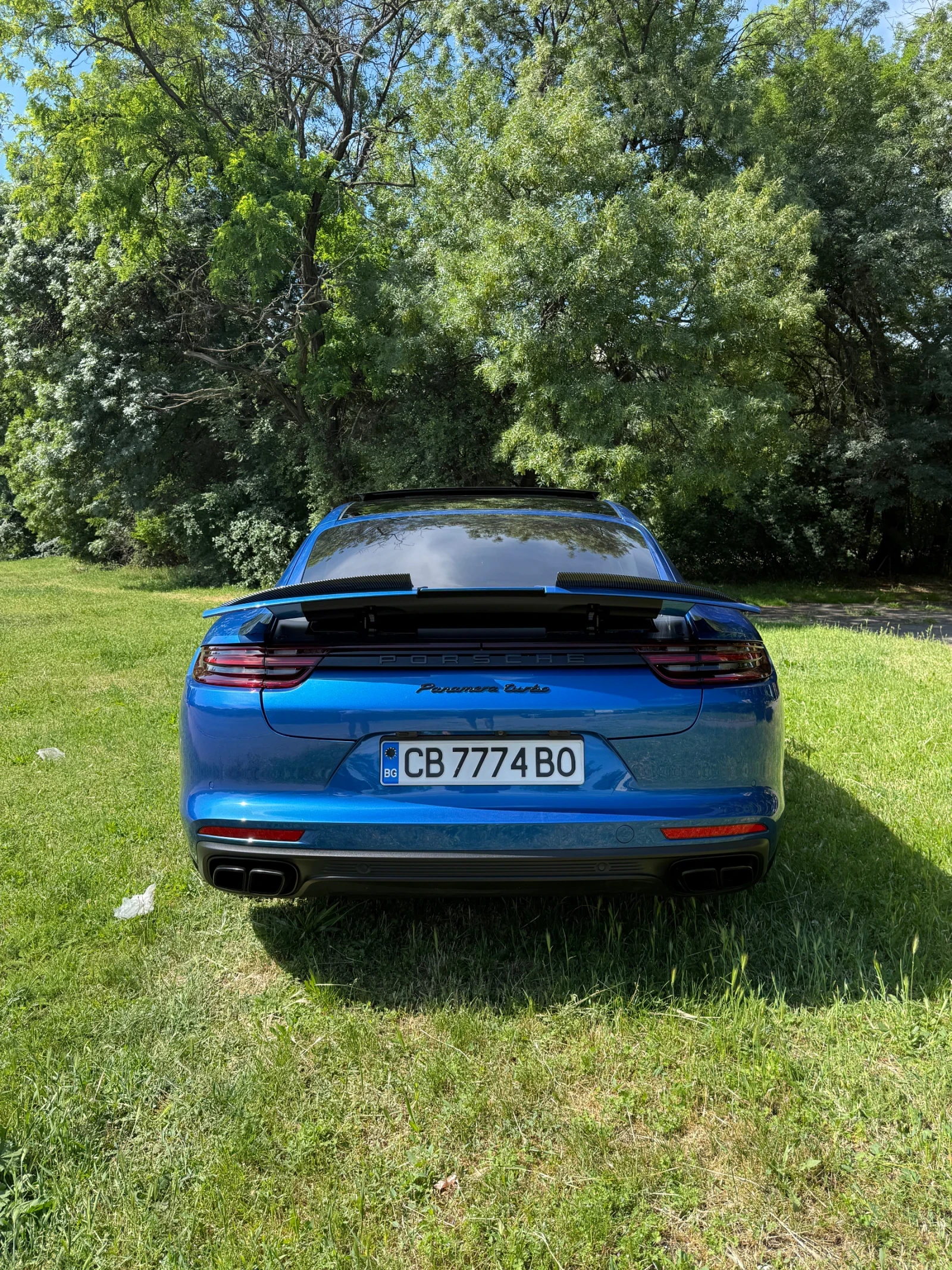 Porsche Panamera Turbo carbon ceramic brake Гаранционен до 2027 , снимка 5 - Автомобили и джипове - 54992134