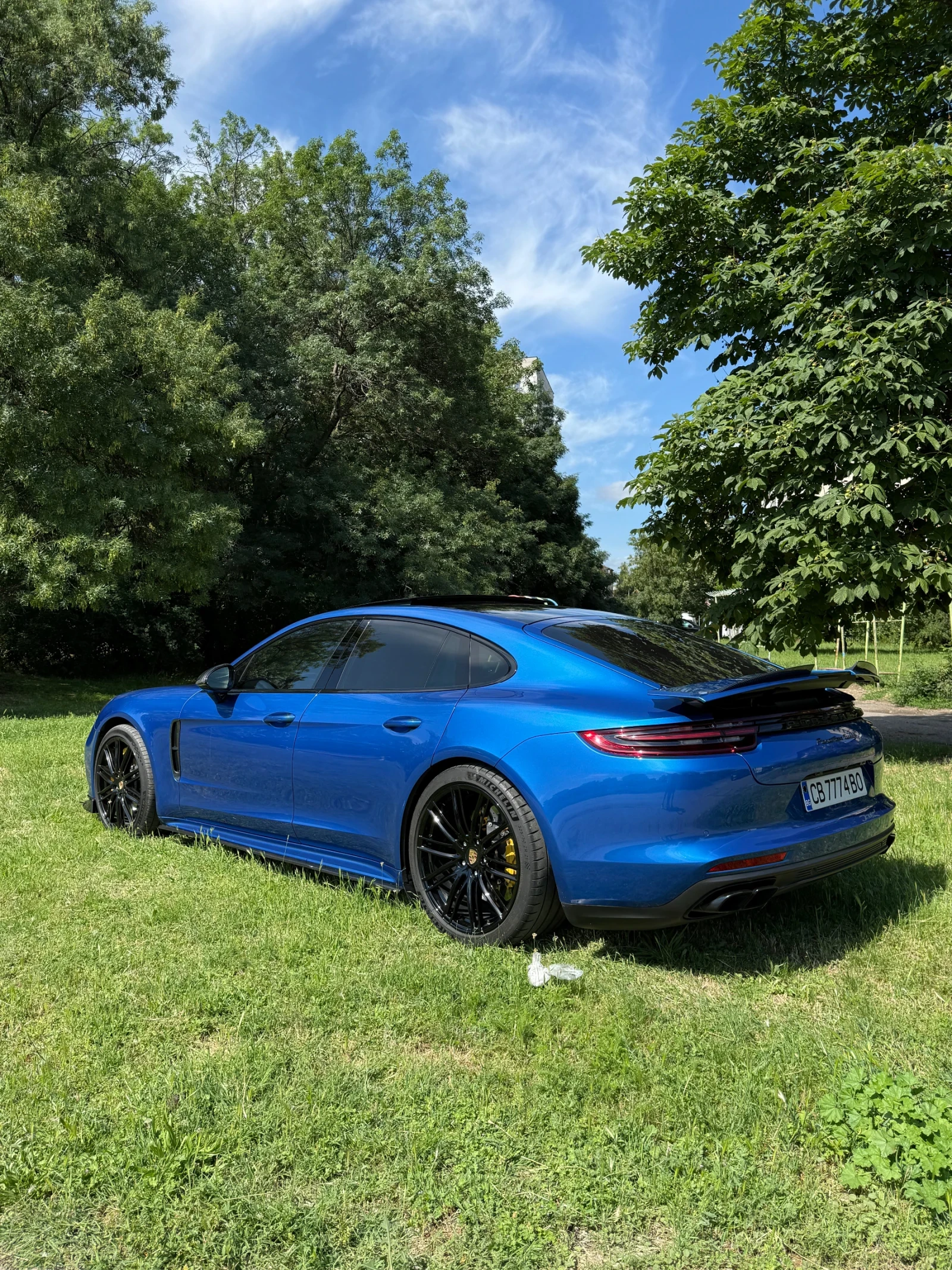 Porsche Panamera Turbo carbon ceramic brake Гаранционен до 2027 , снимка 6 - Автомобили и джипове - 54992134