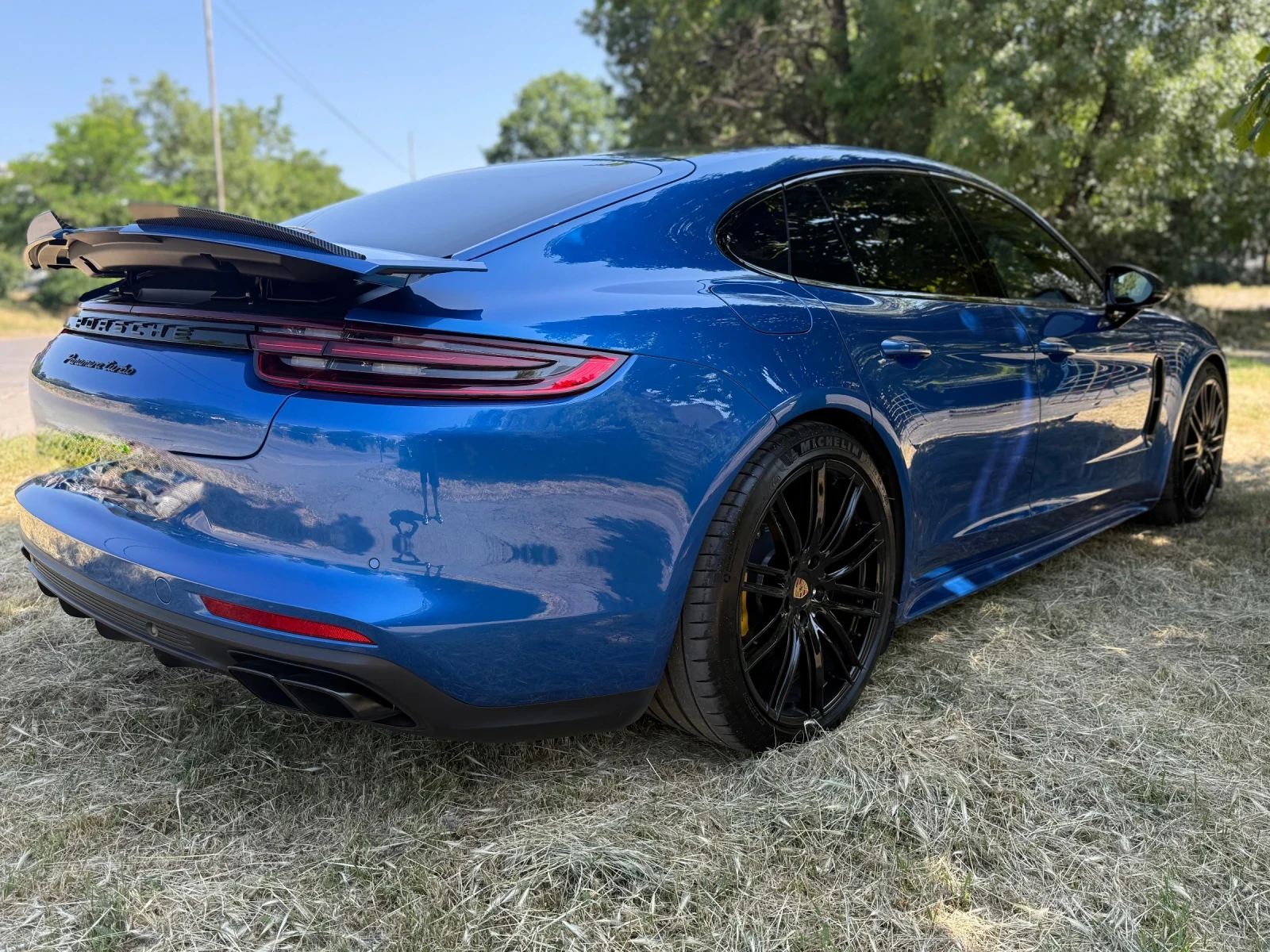 Porsche Panamera Turbo carbon ceramic brake Гаранционен до 2027г  - изображение 4