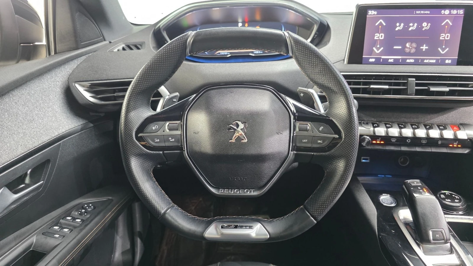 Peugeot 3008 GT LINE* ПОДГРЕВ* КАМЕРА* КОЖА* ПАНОРАМА, снимка 13 - Автомобили и джипове - 55604335
