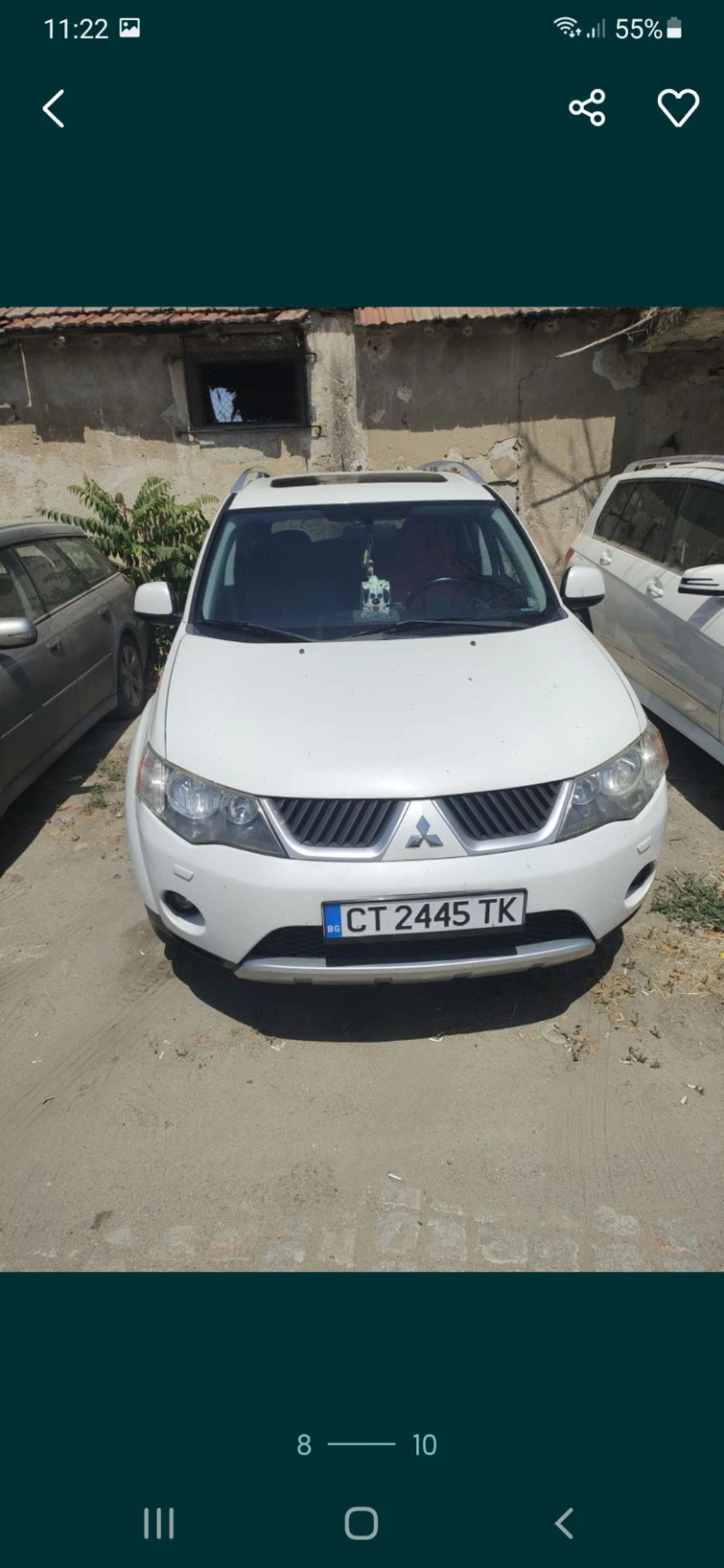 Mitsubishi Outlander 2.0 TDI, снимка 5 - Автомобили и джипове - 47297993