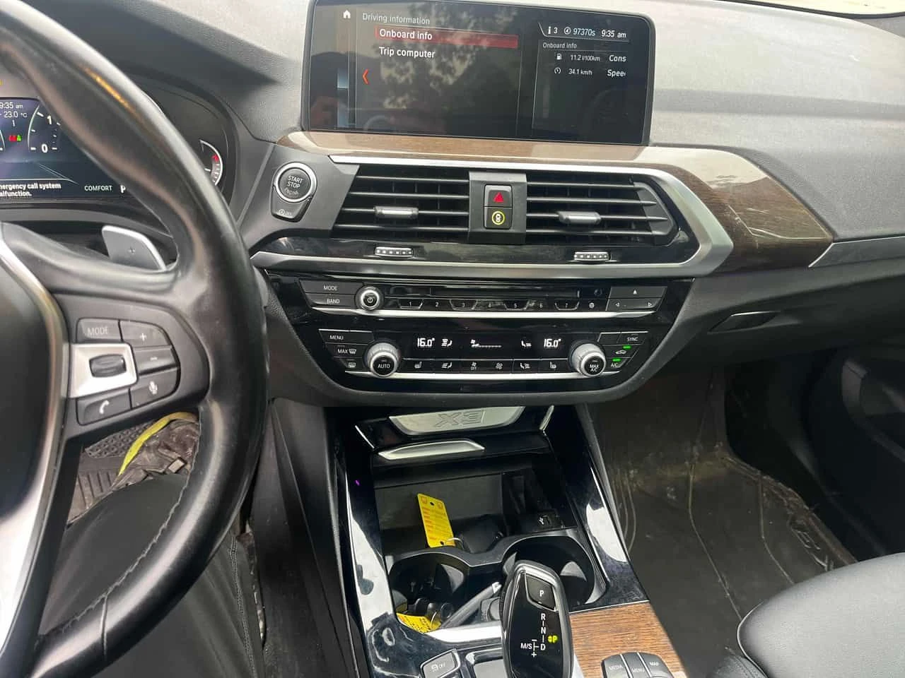 BMW X3 * xDrive30i * CARFAX * ОТ ПРЕДСТАВИТЕЛСТВО * , снимка 9 - Автомобили и джипове - 55588401