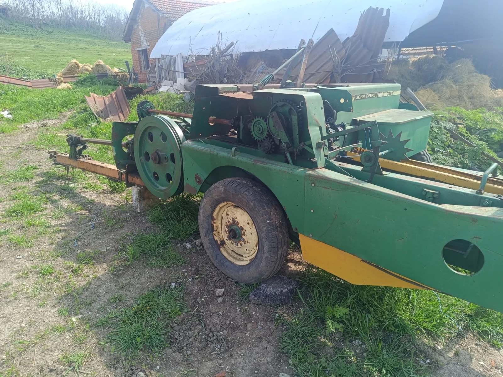 Балировачка John Deere, снимка 3 - Селскостопанска техника - 54599120