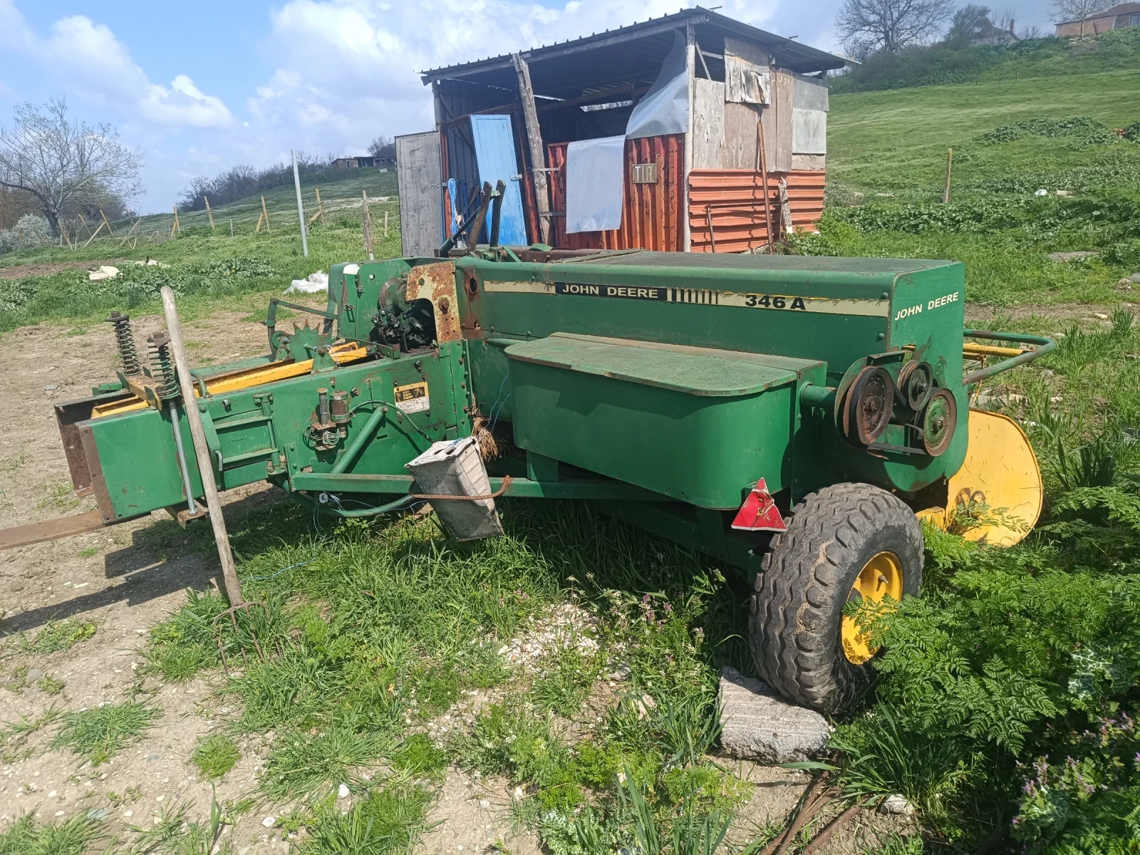 Балировачка John Deere, снимка 2 - Селскостопанска техника - 54599120