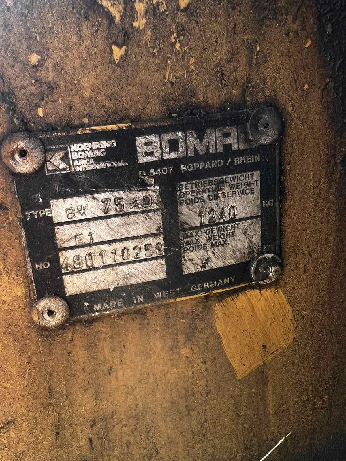 Валяк BOMAG  - изображение 5