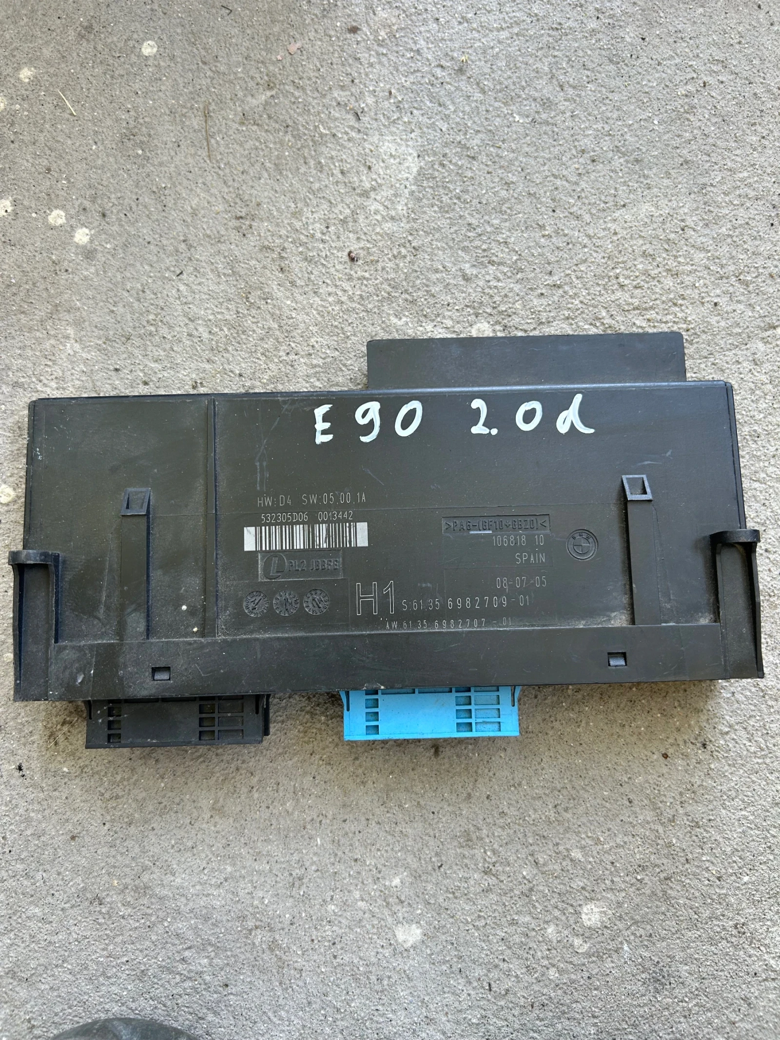 6982709-01 комфорт модул BMW E90 532305D06,0013442