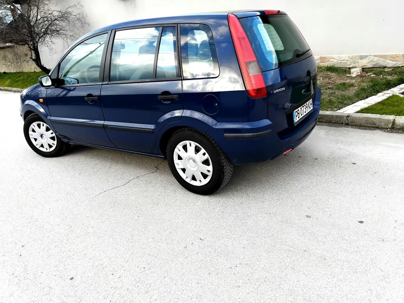 Ford Fusion 1.4i.80k + КЛИМА. БЕНЗИН. 2004г , снимка 4 - Автомобили и джипове - 53395327