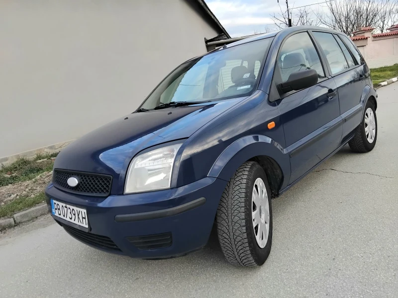Ford Fusion 1.4i.80k + КЛИМА. БЕНЗИН. 2004г , снимка 5 - Автомобили и джипове - 53395327