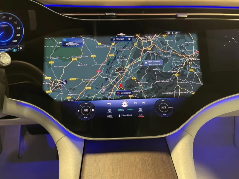 Mercedes-Benz EQS 580/523HP/4M/HYPERSCRN/360/ADVANCE/MEMORY/940v, снимка 11 - Автомобили и джипове - 53464761