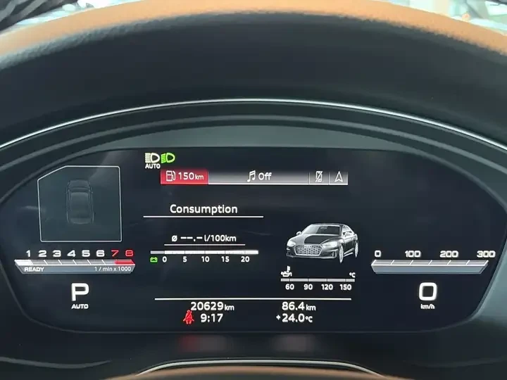 Audi A5 45 TFSI Technik/Keyless/ПАНОРАМА/CARFAX, снимка 12 - Автомобили и джипове - 55157532