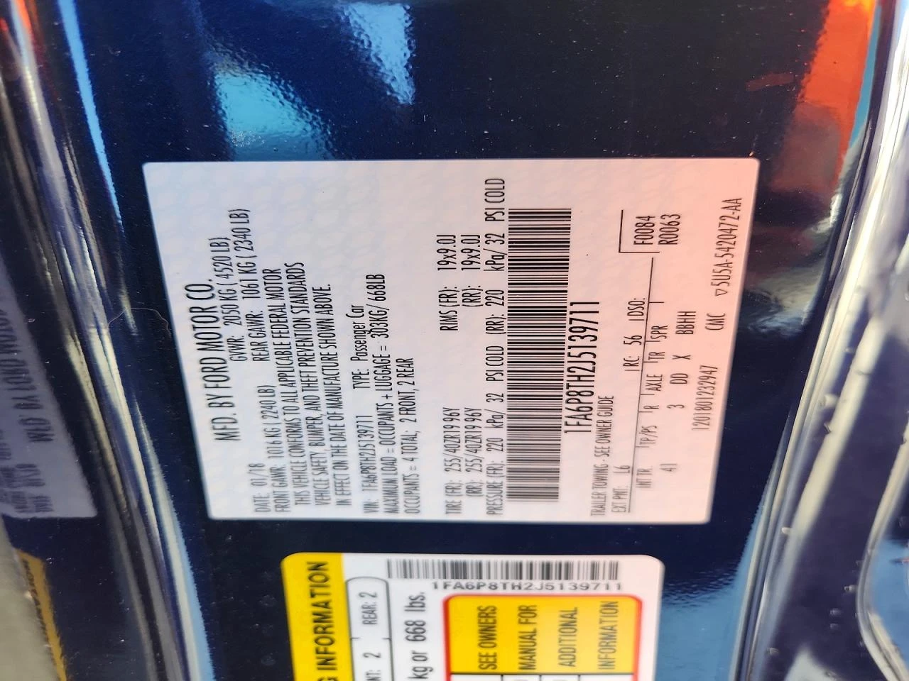 Ford Mustang 2.3l EcoBoost Fastback, снимка 12 - Автомобили и джипове - 54351434