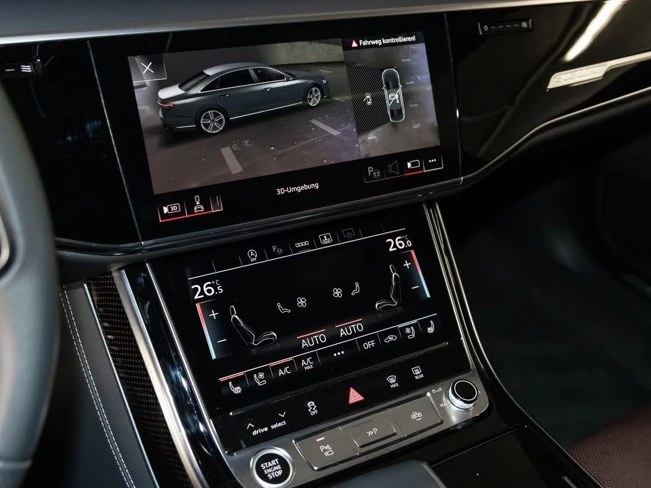 Audi A8 50 TDI / S-LINE / B&O / MATRIX / 360 / BLACK OPTIC, снимка 12 - Автомобили и джипове - 55257089