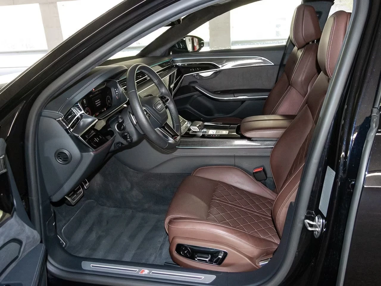 Audi A8 50 TDI / S-LINE / B&O / MATRIX / 360 / BLACK OPTIC, снимка 7 - Автомобили и джипове - 55257089