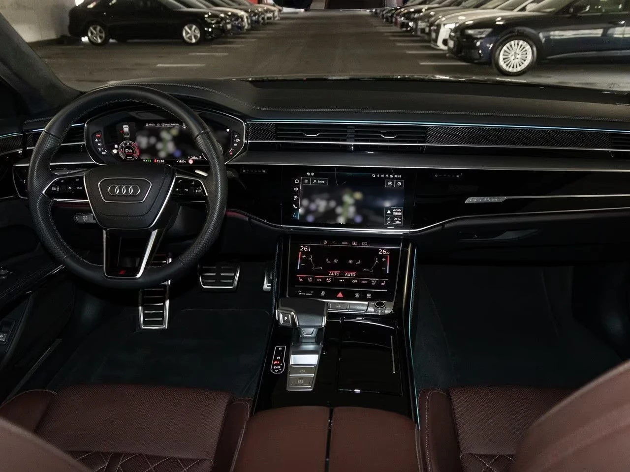 Audi A8 50 TDI / S-LINE / B&O / MATRIX / 360 / BLACK OPTIC, снимка 9 - Автомобили и джипове - 55257089