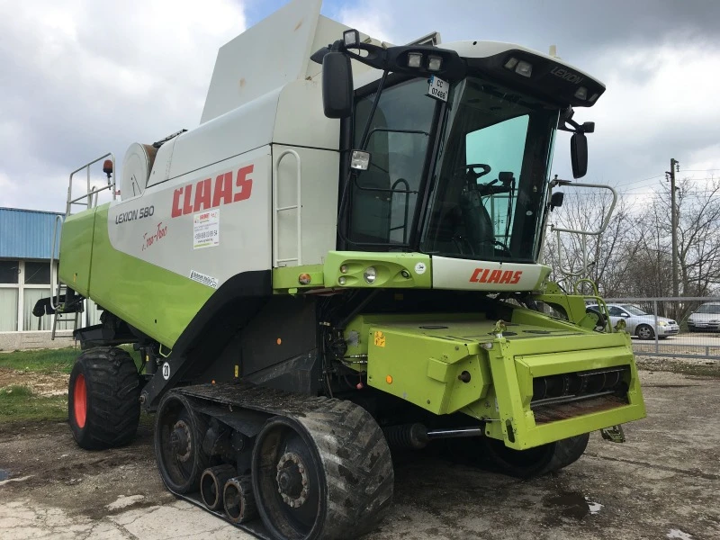 Комбайн Claas LEXION 580 TT 4X4, снимка 11 - Селскостопанска техника - 34951259