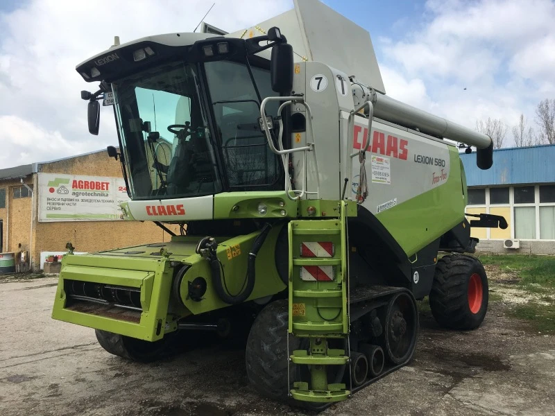 Комбайн Claas LEXION 580 TT 4X4, снимка 10 - Селскостопанска техника - 34951259