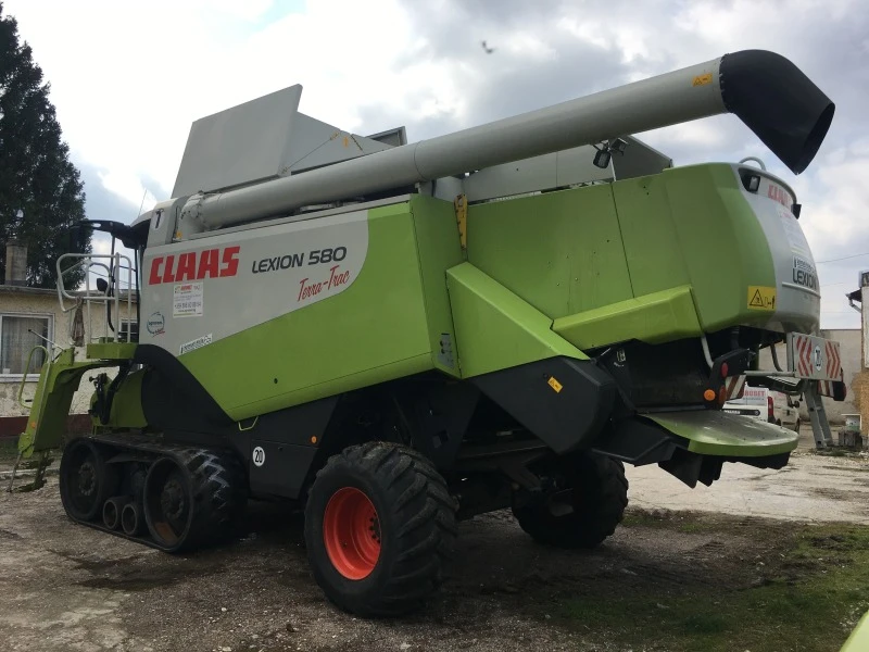 Комбайн Claas LEXION 580 TT 4X4, снимка 13 - Селскостопанска техника - 34951259