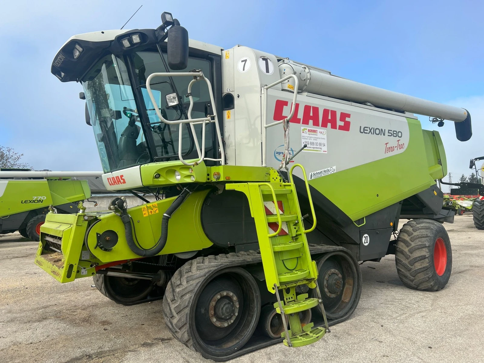 Комбайн Claas LEXION 580 TT 4X4 - изображение 2