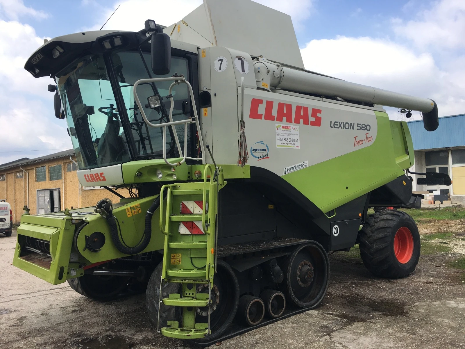 Комбайн Claas LEXION 580 TT 4X4 - изображение 9