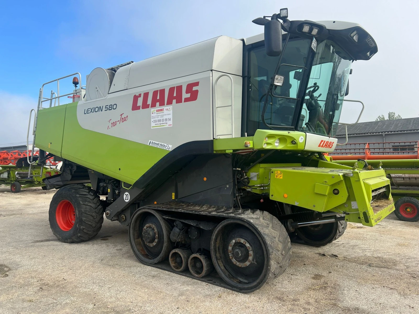 Комбайн Claas LEXION 580 TT 4X4 - изображение 4