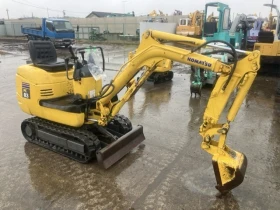 Багер Komatsu PC03 / ВГРАДЕН ЧУК / РАЗТВАРЯ ВЕРИГИТЕ !, снимка 2