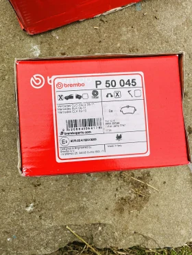  Brembo комплект накладки за предната ос за Mercedes W203, снимка 3