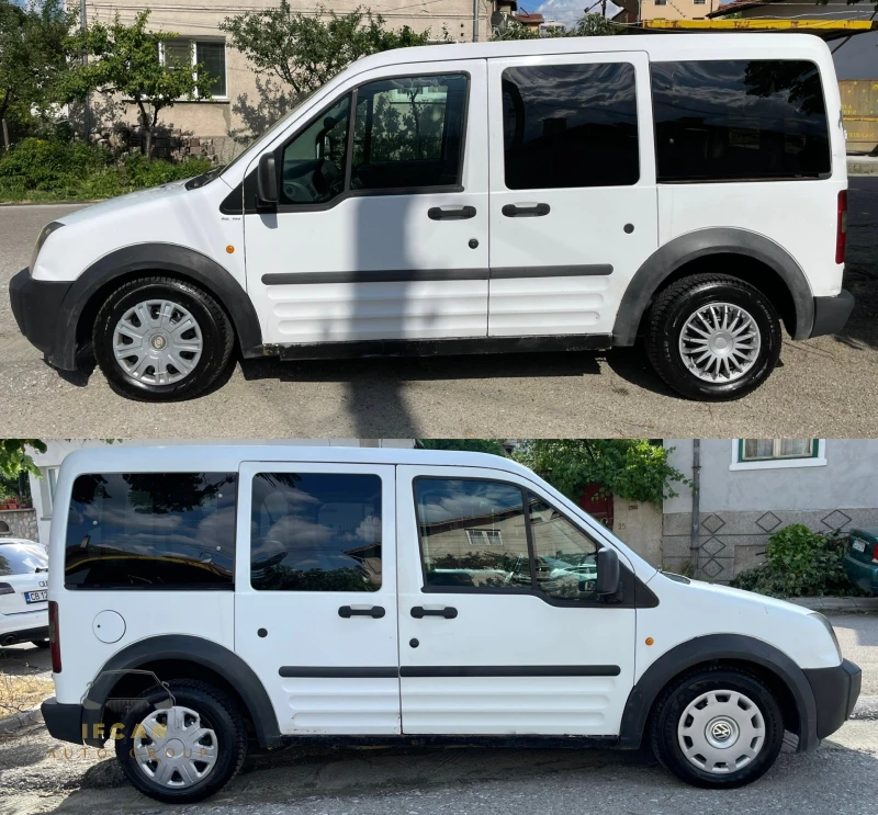 Ford Connect 1.8 TDCi* 4+ 1* Категория N1* Товаро-пътнически* , снимка 4 - Автомобили и джипове - 52175028