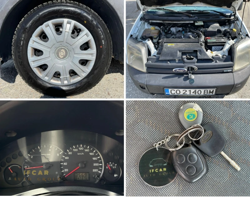 Ford Connect 1.8 TDCi* 4+ 1* Категория N1* Товаро-пътнически* , снимка 17 - Автомобили и джипове - 52175028
