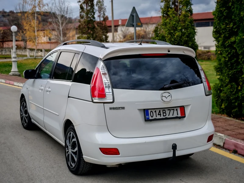 Mazda 5 2.0I 16V(146)* FACELIFT* БЯЛА ПЕРЛА * НОВ ВНОС* , снимка 5 - Автомобили и джипове - 52553512