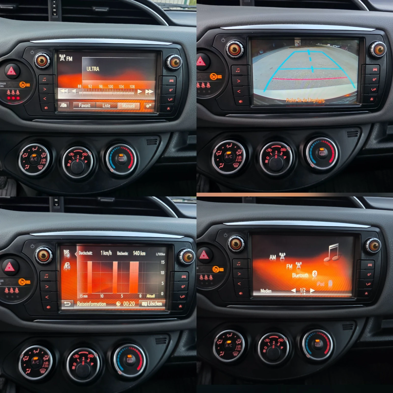 Toyota Yaris 1.33 VVT-i NAVI KAMERA KLIMATIK EVRO 6B, снимка 16 - Автомобили и джипове - 56061936