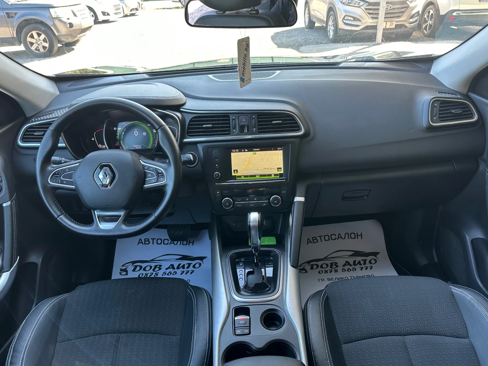 Renault Kadjar 1.5DCI-110к.с-АВТОМАТИК-ЛЕД-НАВИ-КОЖА, снимка 13 - Автомобили и джипове - 55974028