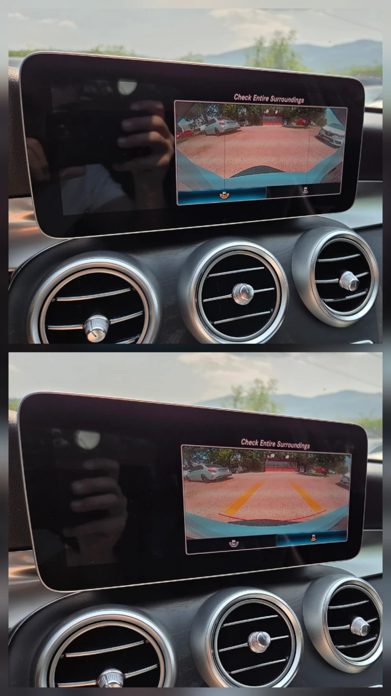 Mercedes-Benz C 300 Keyless-Go| Мъртва зона| Двойна панорама| 72хил.км, снимка 14 - Автомобили и джипове - 47517736