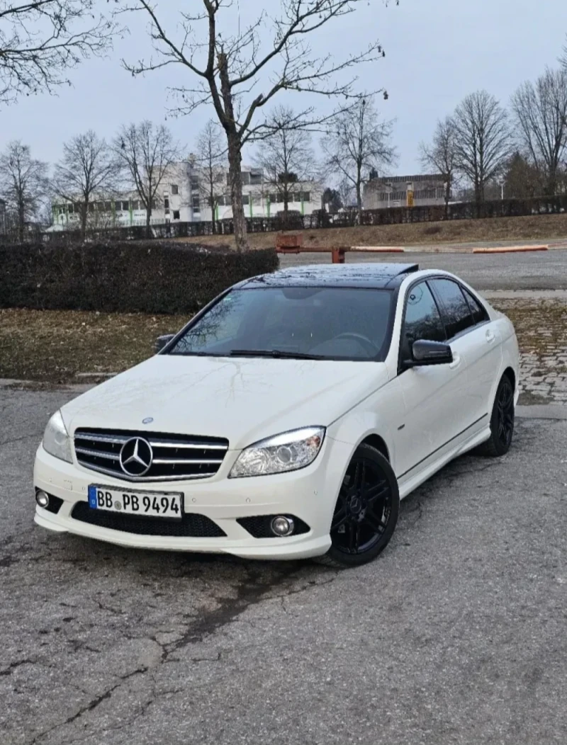 Mercedes-Benz C 180 Avantgarde | AMG pack| Кожен Салон| Navi| Панорама, снимка 1 - Автомобили и джипове - 52886717