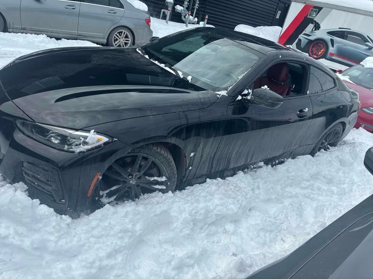 BMW 430 i xDrive/ПАНОРАМА/ПОДГРЕВИ/ВТОРИ ГУМИ - изображение 3