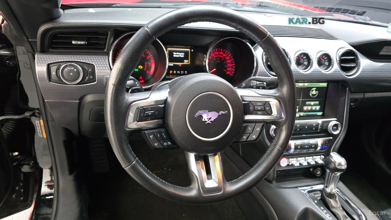 Ford Mustang ECOBOOST / DISTRONIC / ОБДУХ / ПОДГРЕВИ , снимка 13 - Автомобили и джипове - 54595571