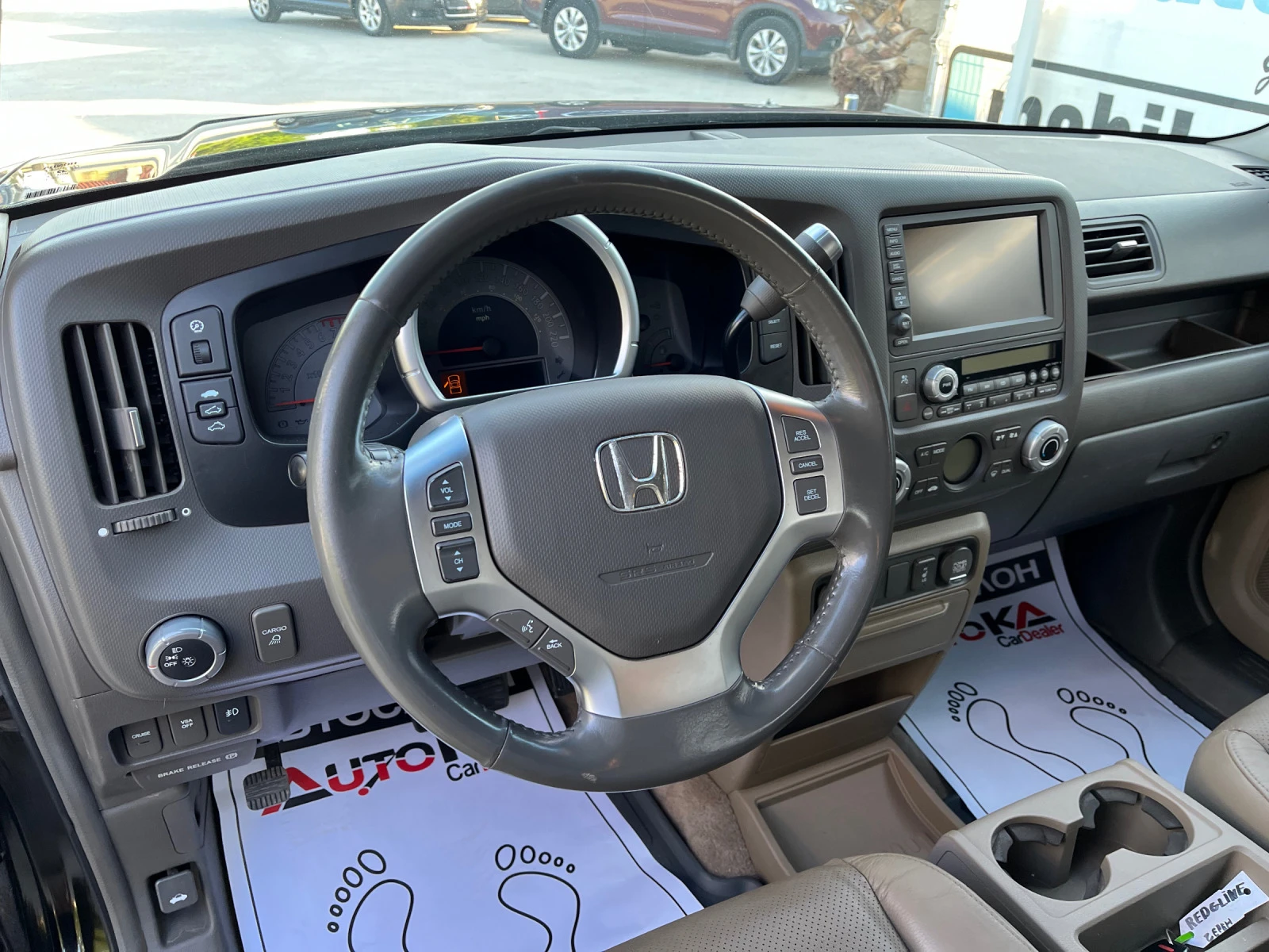 Honda Ridgeline 3.5i-258кс= АВТОМАТ= 4х4= BLACK EDITION= NAVI - изображение 6