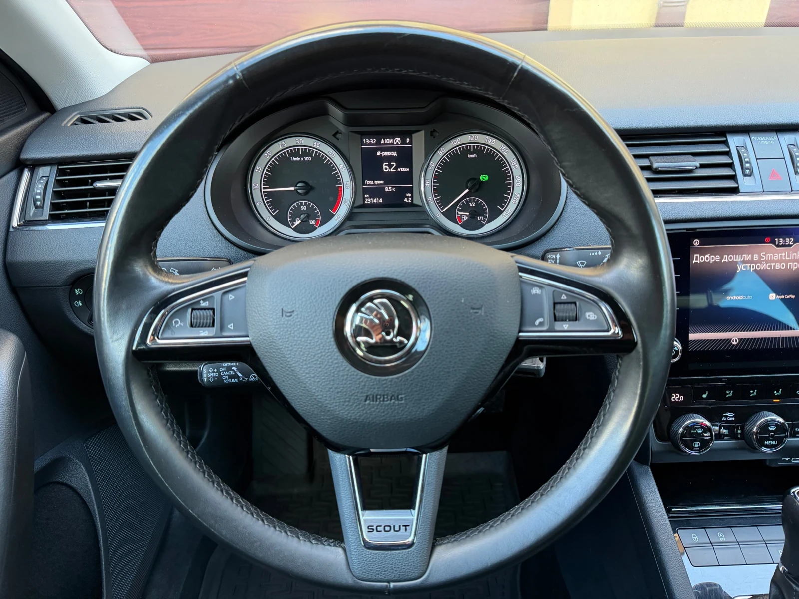 Skoda Octavia SCOUT 4X4 2.0TDI-150ps. ����� �������� �������! | Mobile.bg � ����������� 12