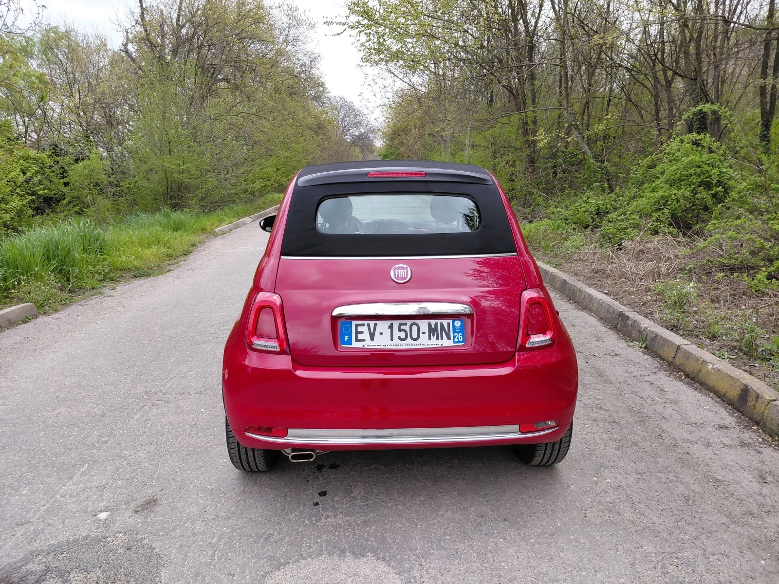Fiat 500 1, 2 Кабрио, снимка 5 - Автомобили и джипове - 54496171