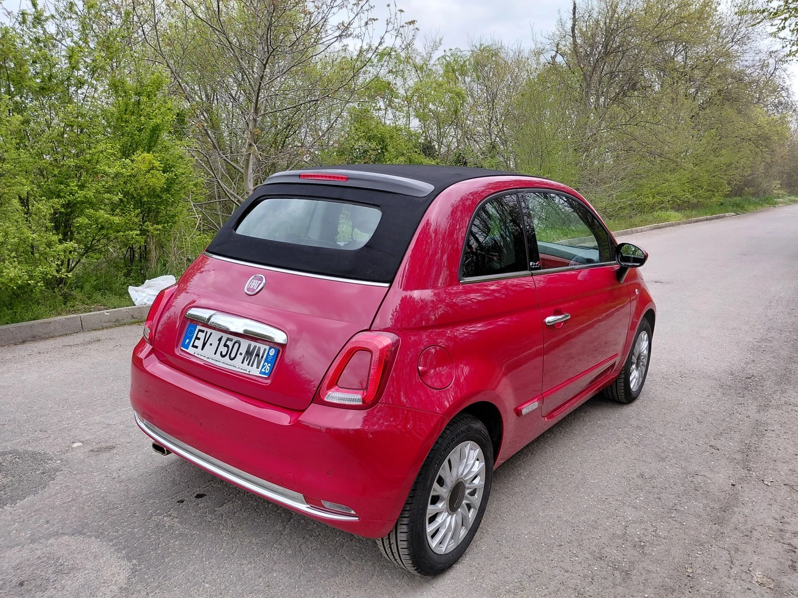 Fiat 500 1, 2 Кабрио, снимка 6 - Автомобили и джипове - 54496171