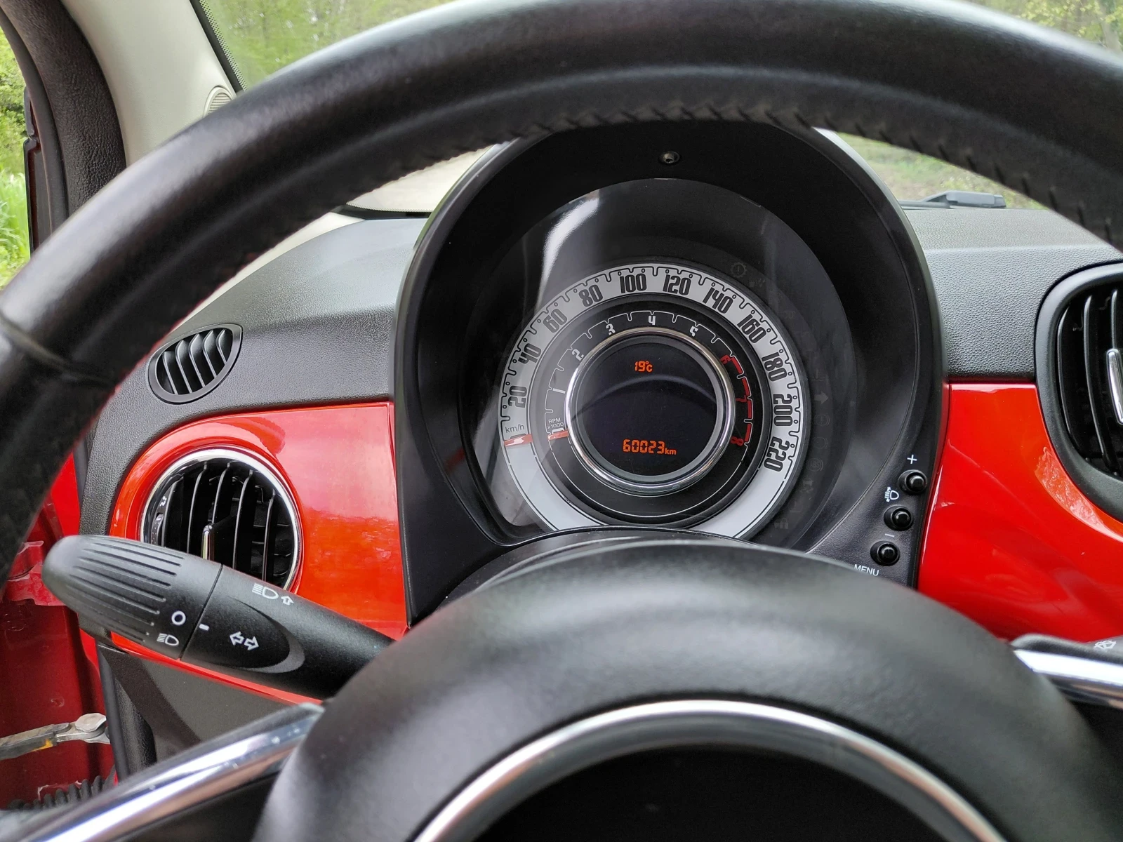 Fiat 500 1, 2 Кабрио, снимка 12 - Автомобили и джипове - 54496171