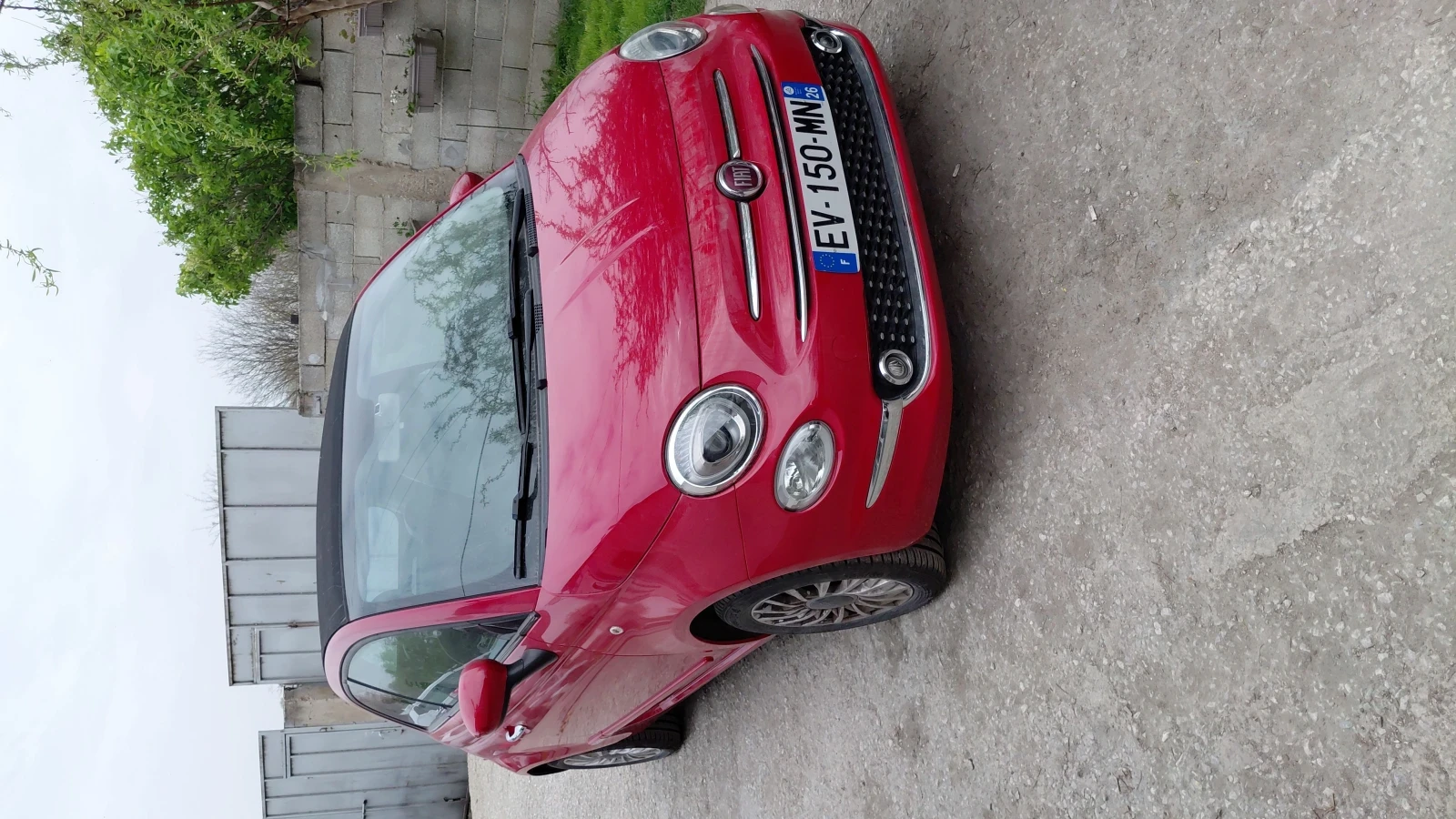 Fiat 500 1, 2 Кабрио, снимка 2 - Автомобили и джипове - 54496171