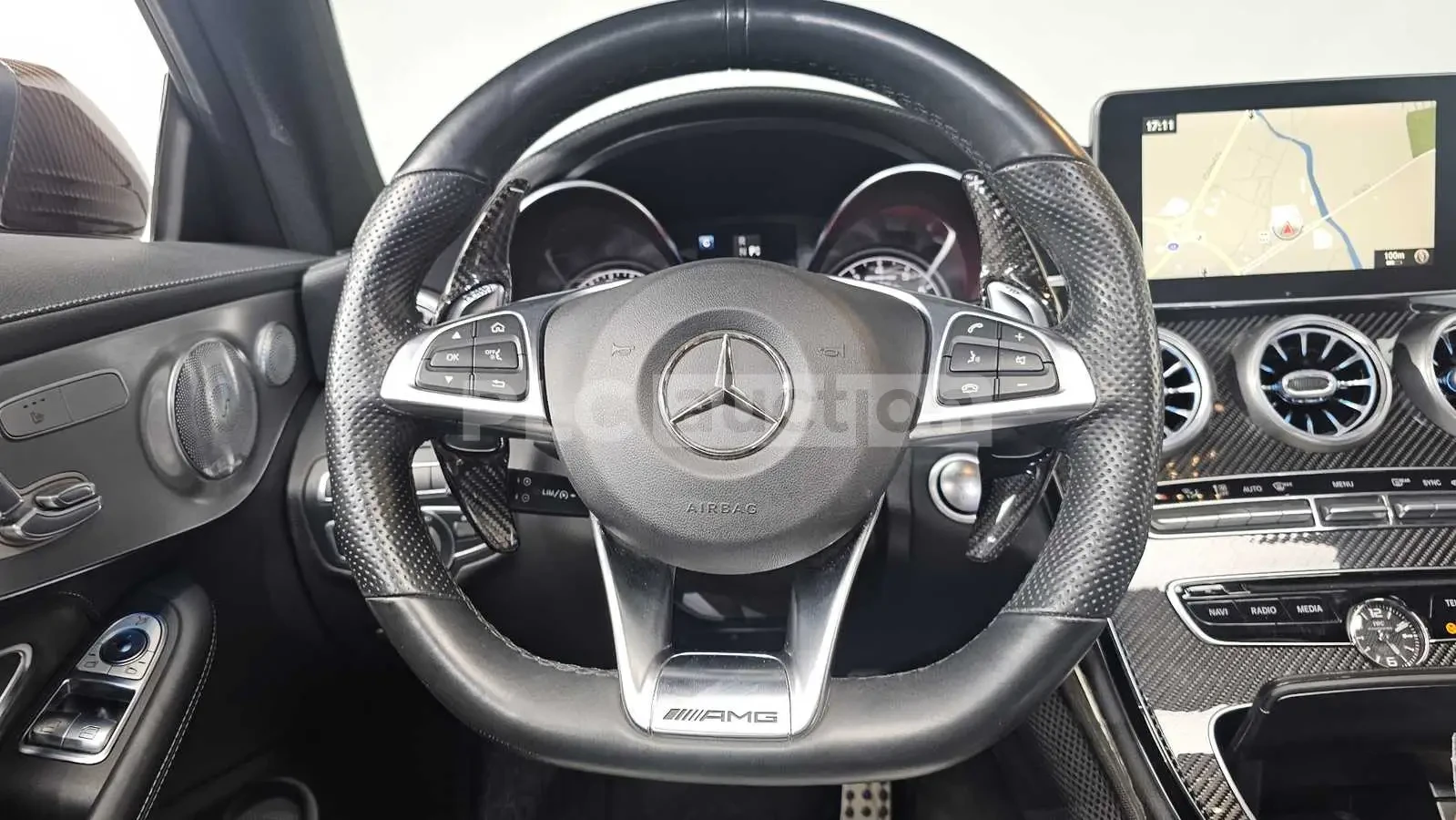 Mercedes-Benz C 63 AMG s | 360| BURMASTER| PANO| ВКЛ.ТЕХНОТЕСТ, снимка 6 - Автомобили и джипове - 54621617