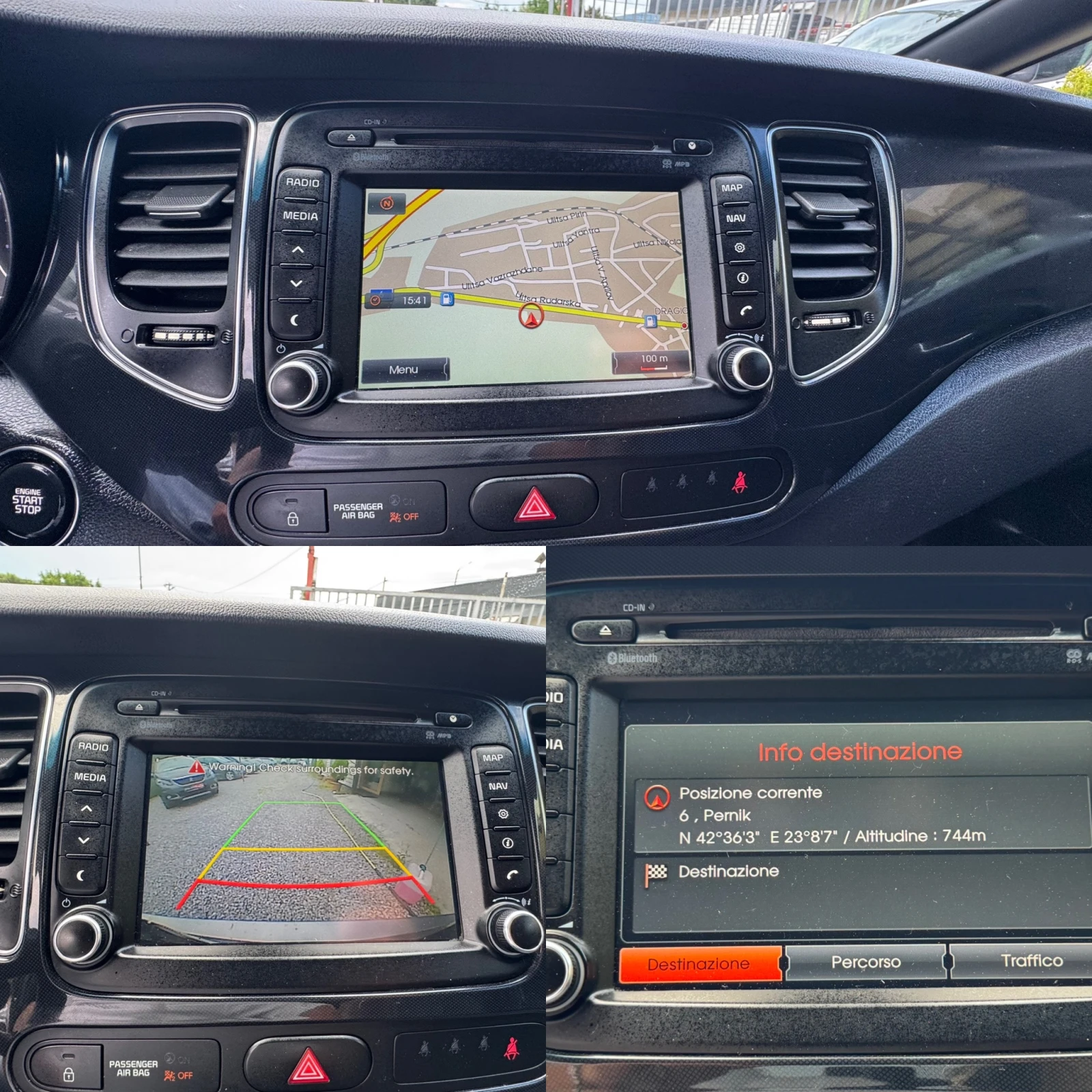 Kia Carens 1.7 CRDI LUXURY , снимка 14 - Автомобили и джипове - 55143708