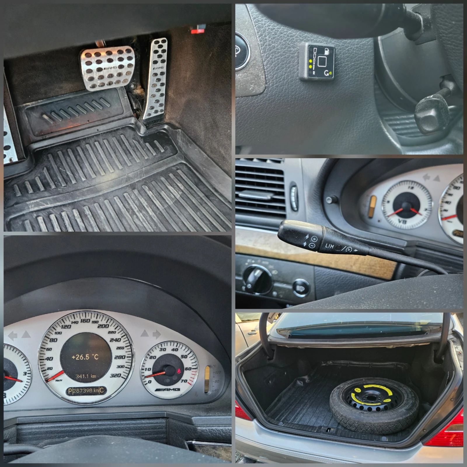 Mercedes-Benz E 320 3.2 GAZ/AVTOMAT/NAVIG/SPORT, снимка 17 - Автомобили и джипове - 55345147