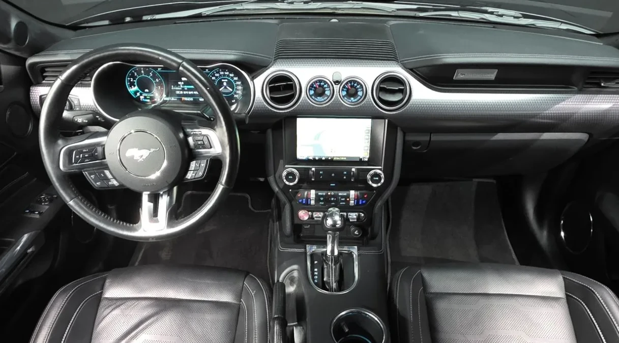 Ford Mustang ECOBOOST * 2018 * PREMIUM PKG * ОБДУХ * ДИГ ТАБЛО , снимка 5 - Автомобили и джипове - 55351357