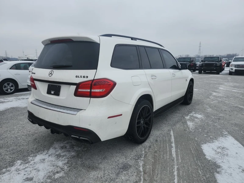 Mercedes-Benz GLS * AMG 63 * CARFAX * ЦЕНА ДО БГ, снимка 3 - Автомобили и джипове - 52726413