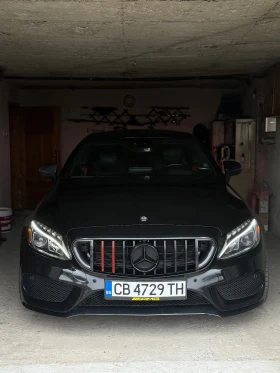Mercedes-Benz C 43 AMG Coupe/4Matic/9G/HUD/Панорама/Stage 1/107000KM, снимка 1
