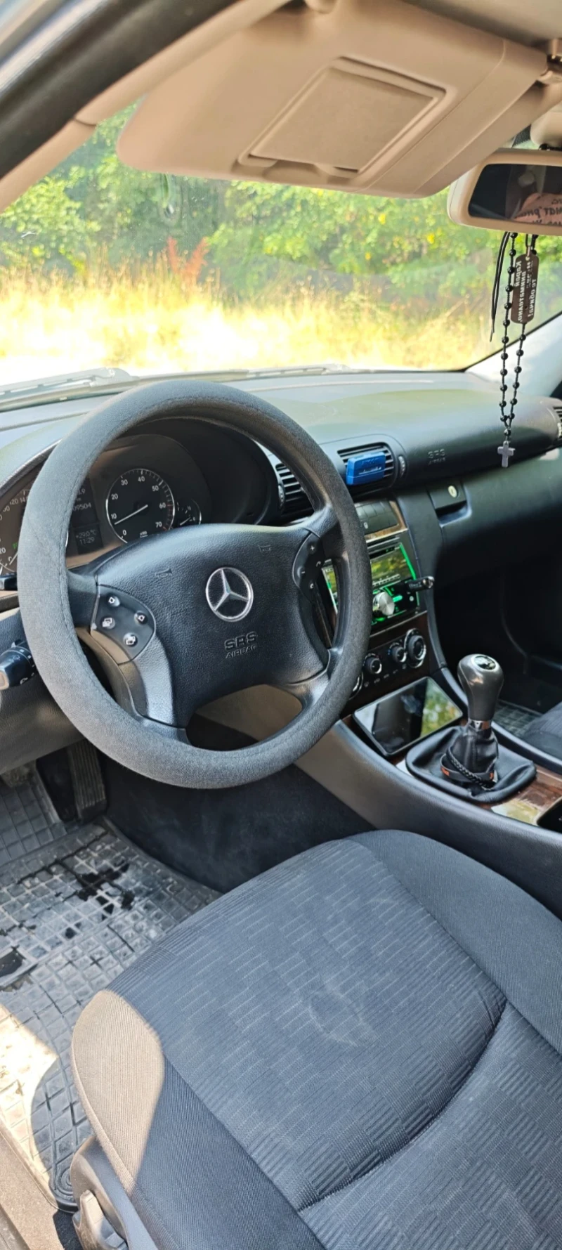 Mercedes-Benz C 180 1.8 kompressor , снимка 10 - Автомобили и джипове - 51957181